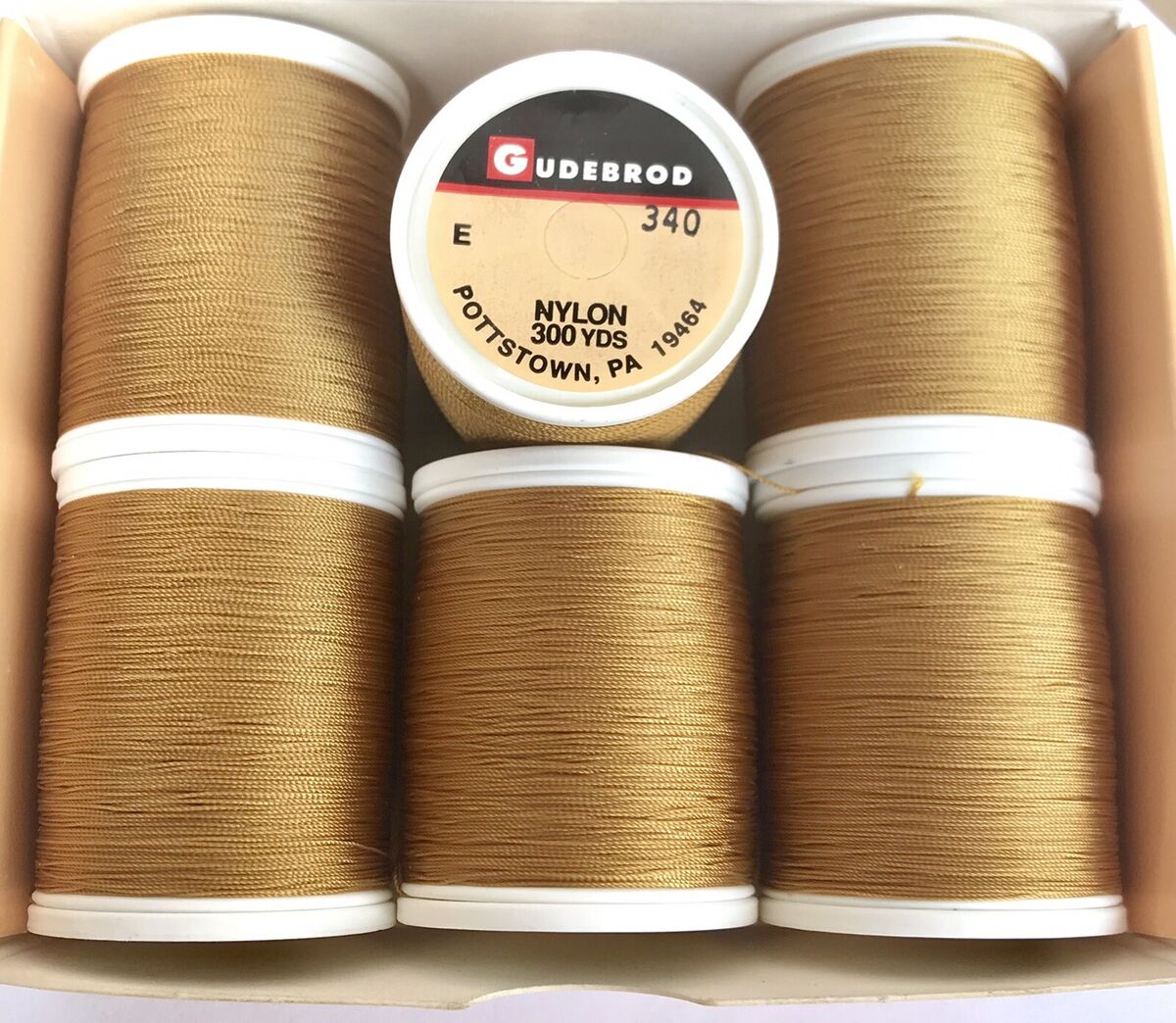 Gudebrod Brown Threads for sale