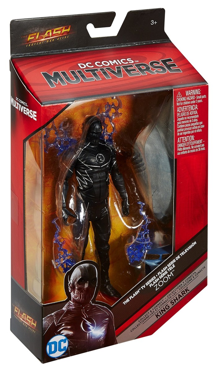 Action Figure DC Comics Total Heroes – The Flash 6 Pollici (15cm) – Giocattolo Per Bambini Da Collezione, Dettagli Iconici