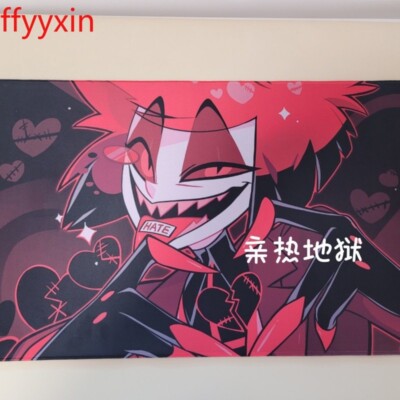 Hazbin Hotel Alastor Anime Keyboard Mousemat Mouse Pad Playmat 70