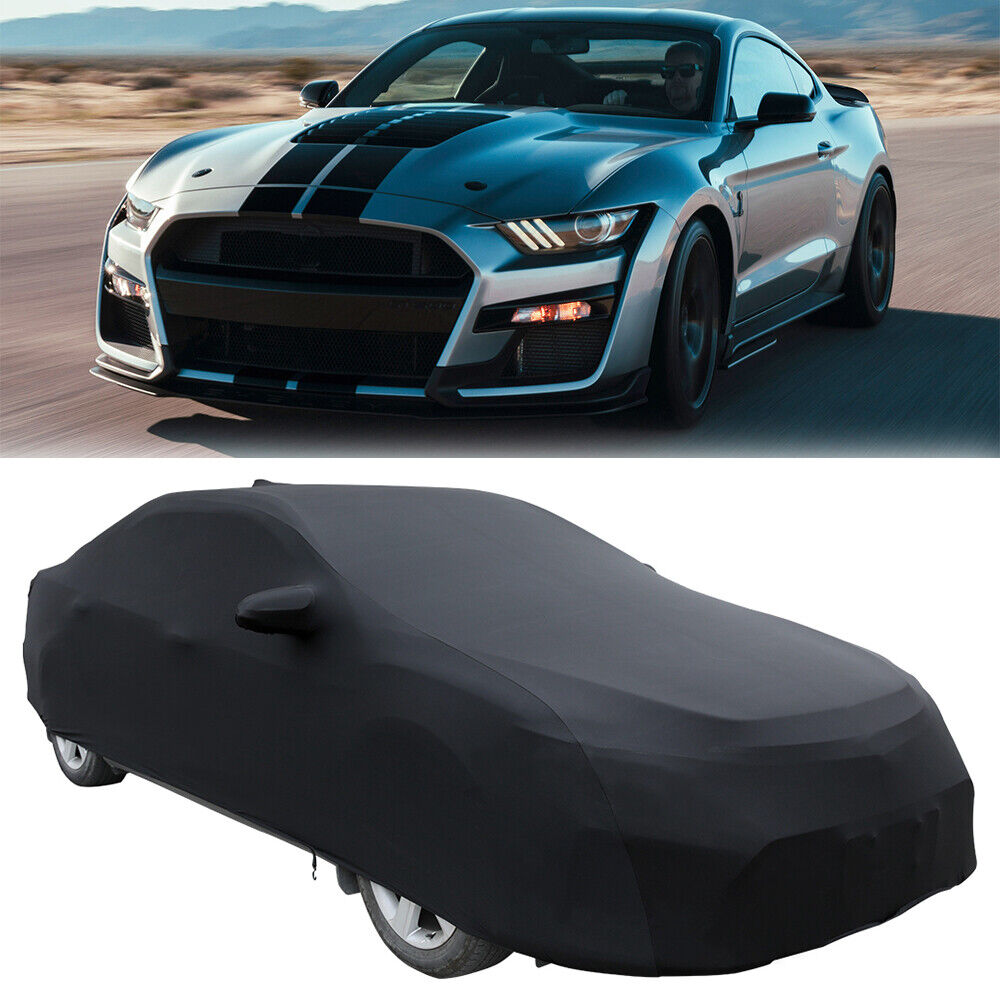 For Ford Shelby Mustang GT500 Indoor Car favorite Dark Dust Satin Protection Year-end gift Custom Cover