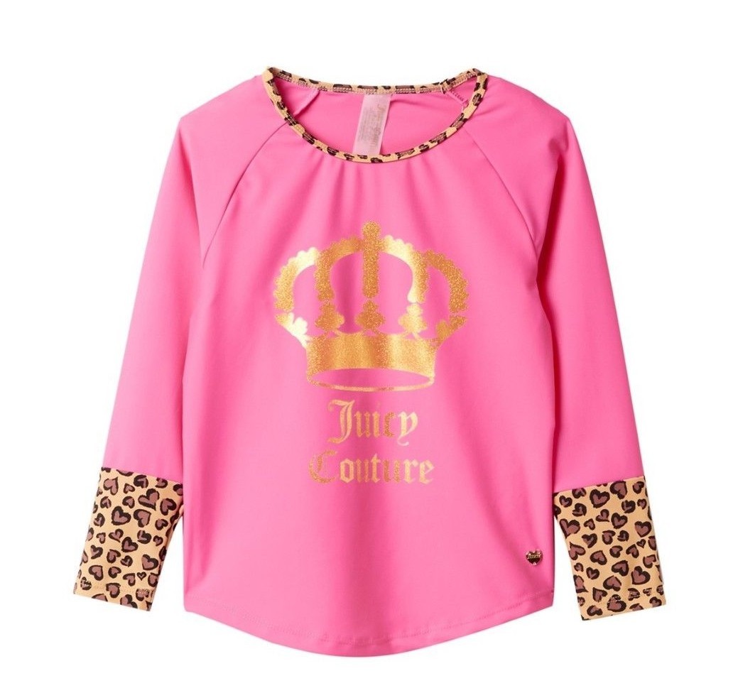 ジュシート 瑞希40点 NWT JUICY COUTURE Sz8Y GIRL'S 2 PIECE SET SWIMSUIT RASHGUARD