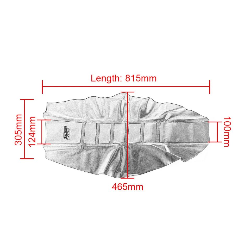 Cubierta de asiento para motocicletas de tierra para Yamaha TTR110E TTR125 TTR125E TTR125L TTR50E YZ125 Foto 4 de 4