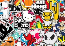 3 A4 Sticker Bomb Sheets Jdm Euro Drift Stickerbomb Car Van Tablet 3 3 A4 Sticker Bomb Sheets Jdm Euro Drift Stickerbomb Car Van Tablet 3