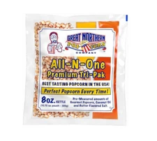 Great Northern Popcorn Tri-Pack–10.75 oz Premeasured for 8-Ounce Poppers 24/Case