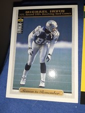 1996 Upper Deck Collector's Choice - Season to Remember #52 Michael Irvin MVP