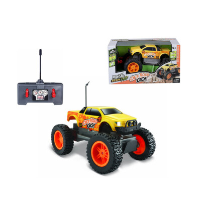 Maisto Remote Control Car Off Road GO 27Mhz Yellow Monster Truck
