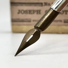 x3 Joseph Gillott's Highland Pen B Pen Nib - Vintage Dip Pen Nib Calligraphy