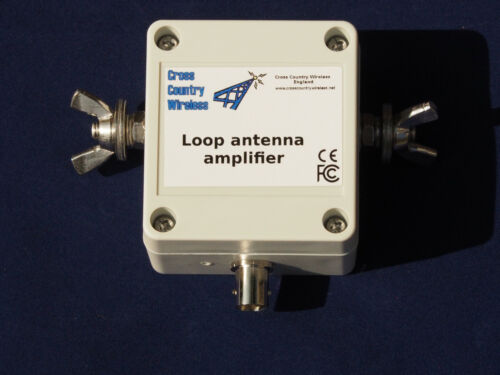 Cross Country Wireless Loop Antenna Amplifier ++ for making HF loop antennas - Picture 1 of 2