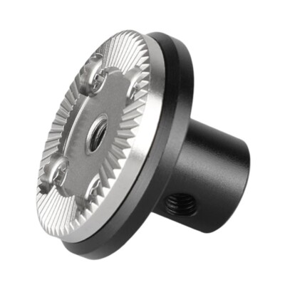 1 Set Standard Gear to 15mm Round Rod Round Tube Rosette Mount Adapter
