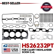 MLS Full OEM Head Gasket Set w/Bolts Fit For 2009-2010 TOYOTA COROLLA 2.4L 2AZFE