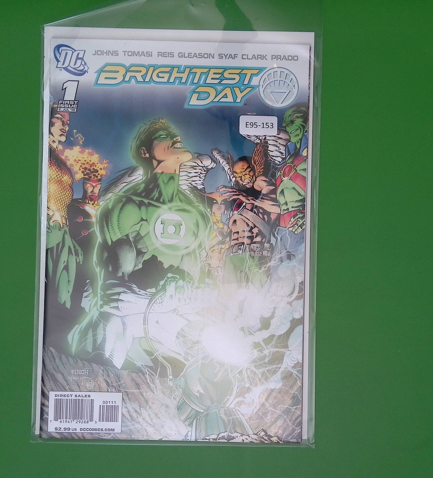 BRIGHTEST DAY #1 HIGH GRADE DC COMIC BOOK E95-153 | eBay