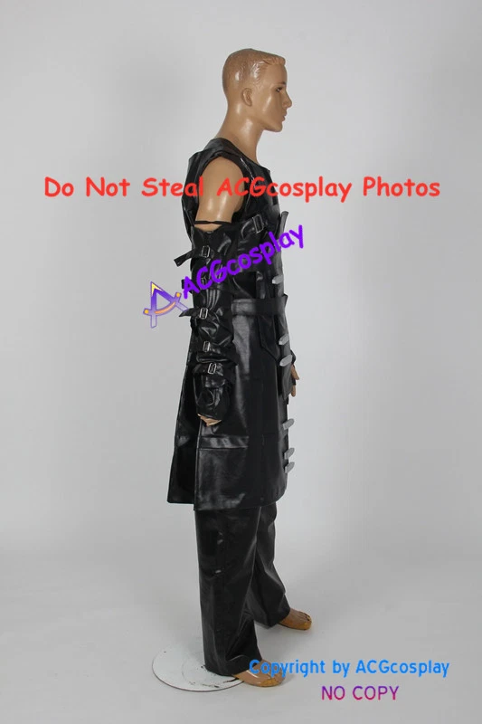 Disfraz de cosplay Resident Evil Nemesis imitación cuero incl. pantalones y botones accesorios Foto 4 de 4