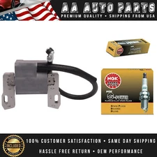 NGK Spark Plug & Ignition Coil For Briggs & Stratton 799651 691060 592841