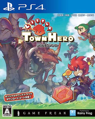 [USED]Little Town Hero -PS4 ([Package Limited Encounter Bonus] DLC ''Origina