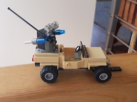 LEGO car & utensils from set 76003 Superman Battle of Smallville