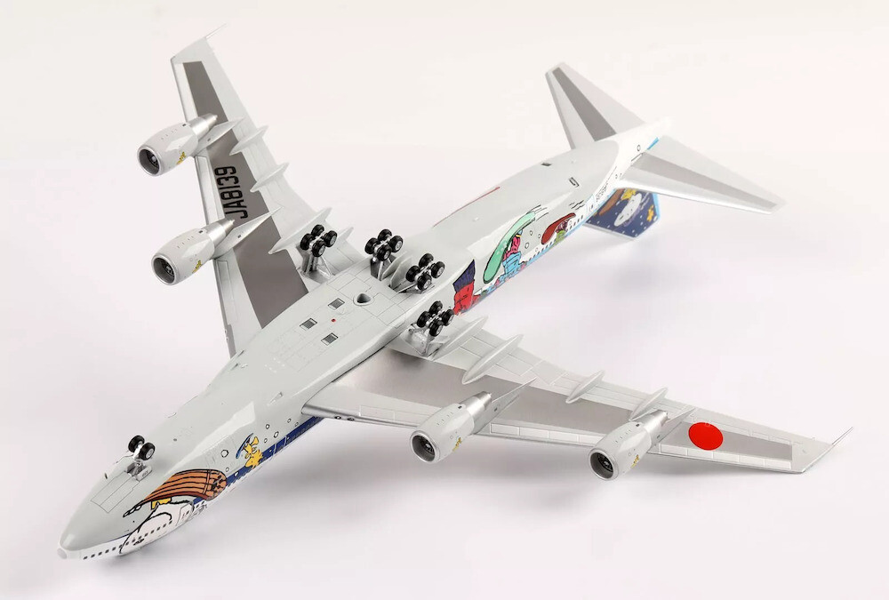 SQ Wings L2019 ANA All Nippon Boeing 747-100 Snoopy JA8139 Diecast