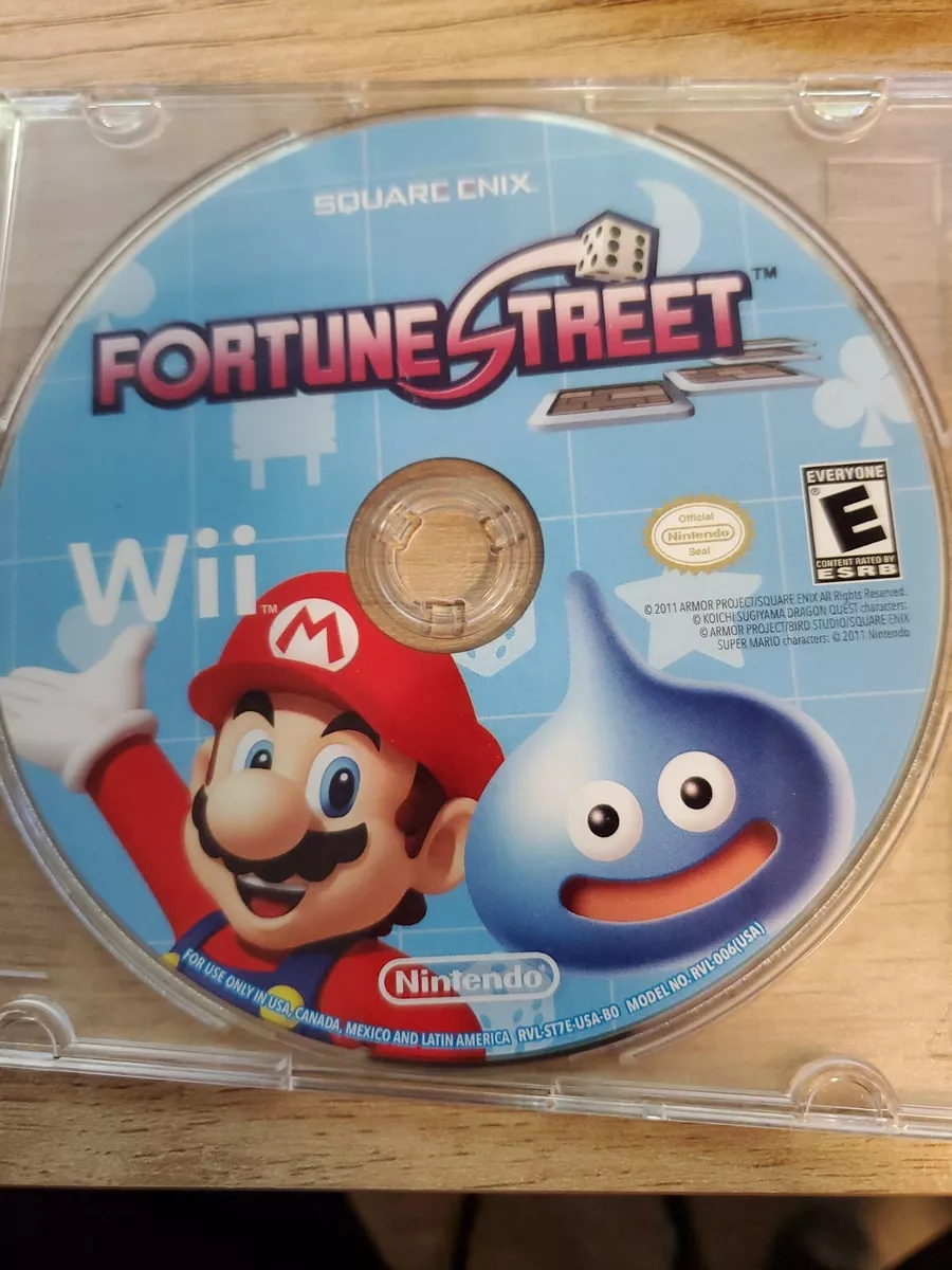 Fortune Street Nintendo Wii Disc Only Tested Working