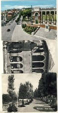 C4422-Macerata, 3 cart., V. Puccinotti-Loggia dei Mercanti-Mon.Caduti, 1955/66/62
