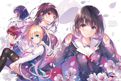 Saekano How to Raise a Boring Girlfriend Blu-ray Box First Limited Edition New