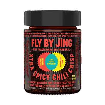 Fly by Jing Xtra Spicy Chili Crisp, All-Natural and Vegan Extra Spicy Hot Sauce