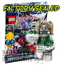 LEGO minifigures series 14 Zombie Cheerleader unopened FACTORY SEALED 71010