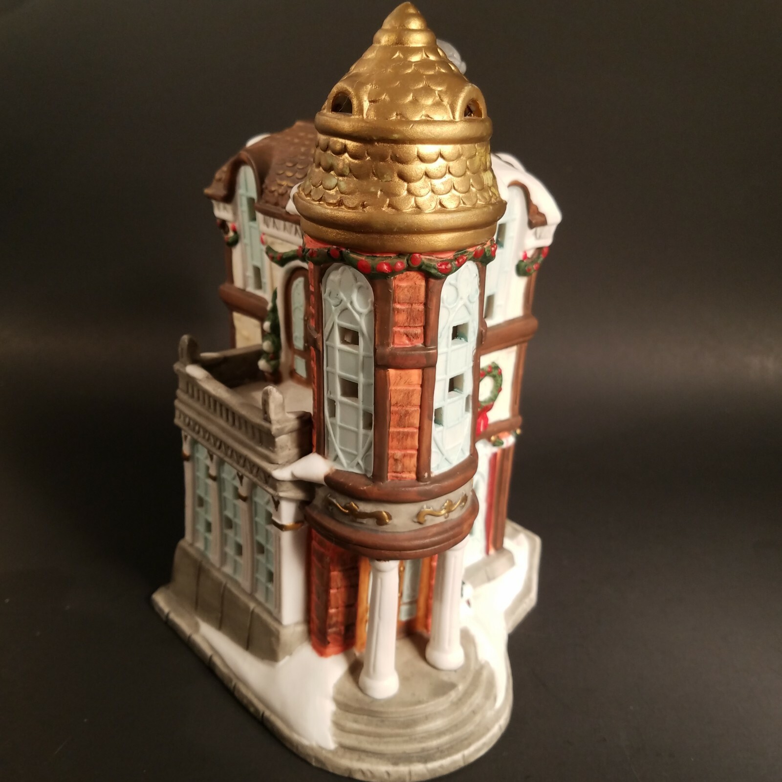 Hotel Xmas Village House Victorian Holiday 1997 Kirkland Signature eBay