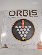 ORBIS - A PUZZLING GAME OF MARBLE MANEUVERS EDUCATIONAL BRAINWRIGHT GAMES