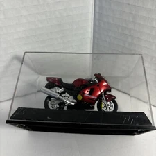New Ray Kawasaki Z X-12R Mini Bike In Display Case Scale 1:32 Red $ Black G563