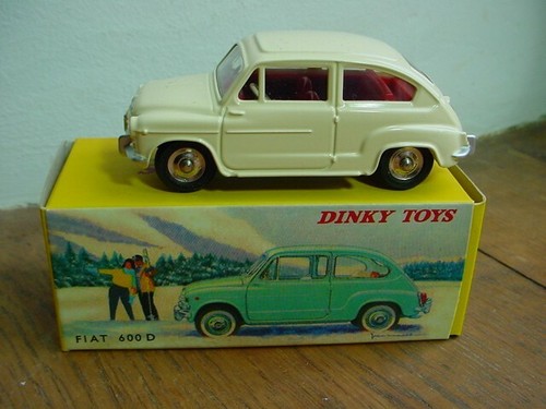 Dinky Toys 520 Fiat 600 - Miniature Voiture Collection France (occasion)