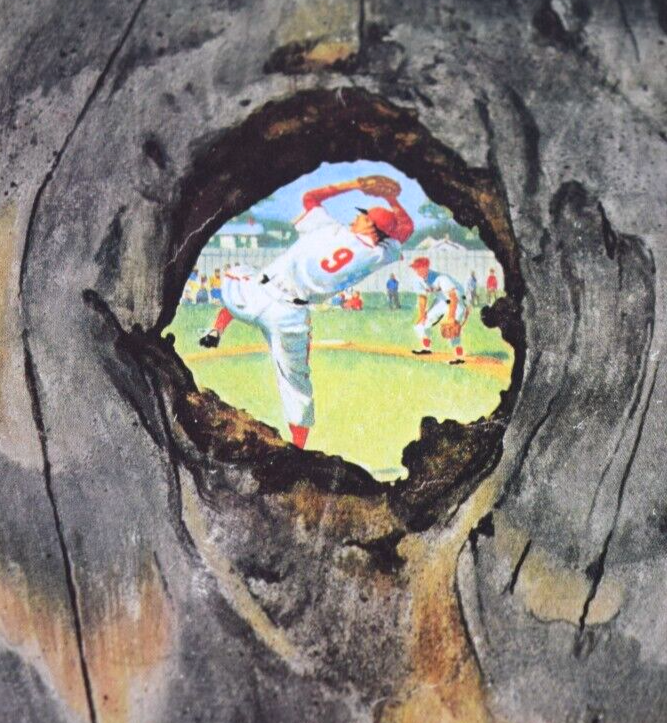 The Saturday Evening Post August 30 1958 Norman Rockwell Knothole