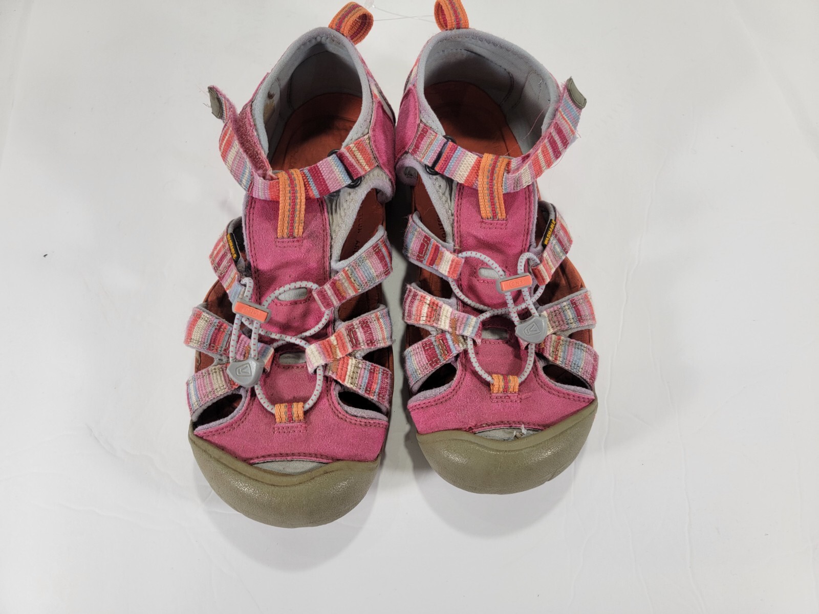 Sandali Keen Newport H2 bambino taglia 6 bambina punta chiusa regolabile rosa