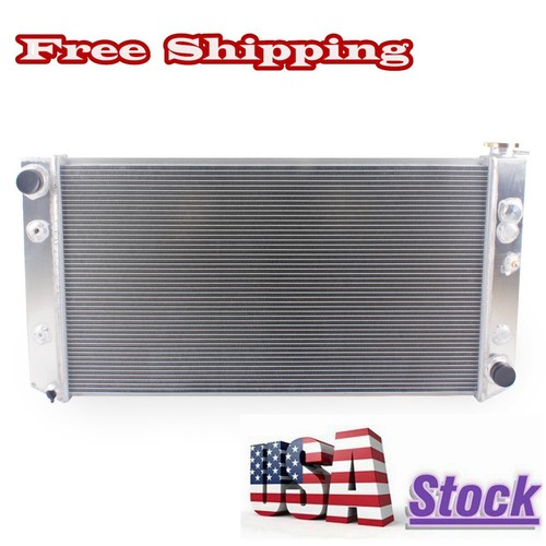 3Row Aluminum Radiator For 82-86 Chevy C/K 10 20 Suburban Blazer 6.2L V8 Diesel - Foto 2 di 8