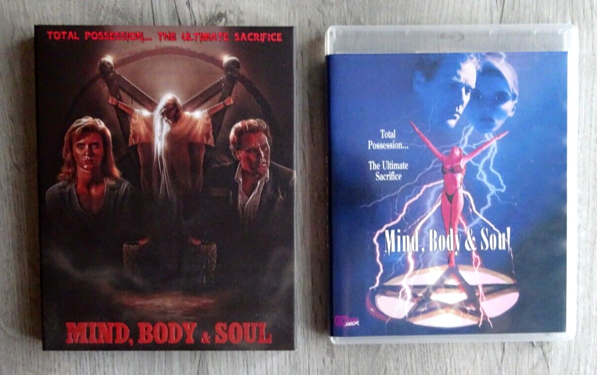Mind Body & Soul Blu-ray with Slip 1991  Culture Shock Vinegar Syndrome OOP