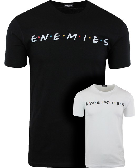 enemies friends t shirt