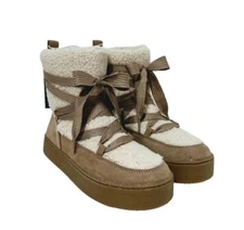 Women's Birgitte Winter Boots Taupe - Universal Thread - Choose Size