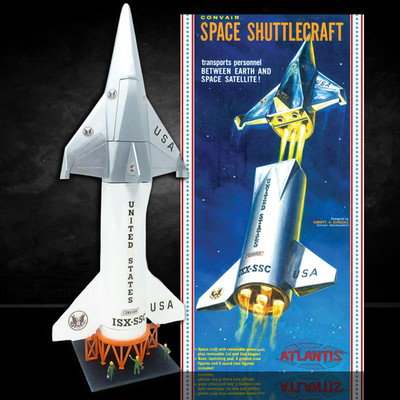 Convair Shuttle Craft 1:150 Scale Model Kit   A Bold Vision of Space-Age