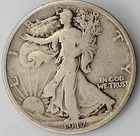 1917 S San Francisco Mint 50C Walking Liberty Half