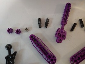 Vintage Lego BIONICLE TECHNIC 8507 Electro Parts Incomplete with Case & 2 Disks