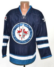 NHL WINNIPEG JETS ICE HOCKEY SHIRT JERSEY SIZE L (48) ADULT