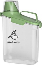 New Brabtod Bird Seed Storage Container Portable-3 Qt/2.8 L