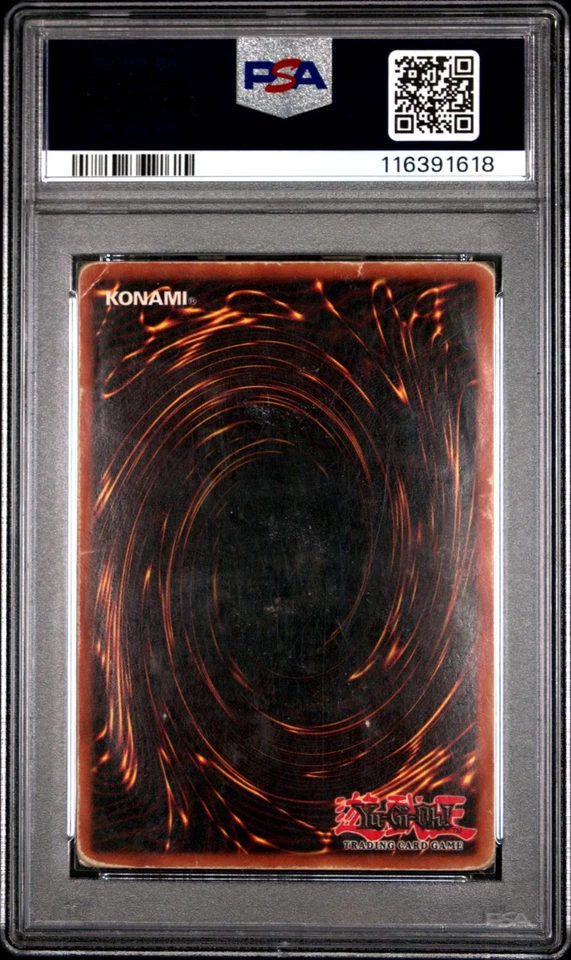 PSA 1 1ST EDITION 2002 Pharaoh's Servant Jinzo PSV-000 YUGIOH Secret Rare - Image 2 of 2