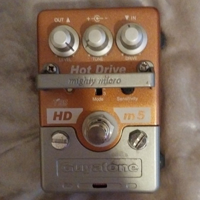 Guyatone Hot Drive HDm5 Analog Overdrive Effects Pedal for Electric Guitar
