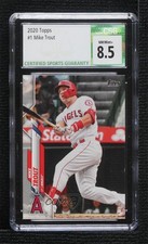 2020 Topps Mike Trout #1 CSG 8.5