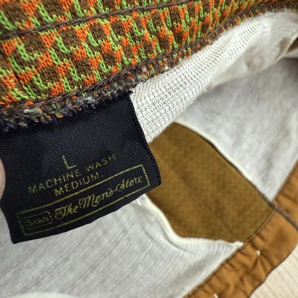 Vintage 60s 50s Shorts Sears Swim Swimsuit Diving Surf Knit Trunks Mens Large - Image 2 of 4