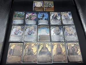 Original Vintage Naruto CCG TCG Huge Tsunade Card Lot Super Rare Foil Diamond
