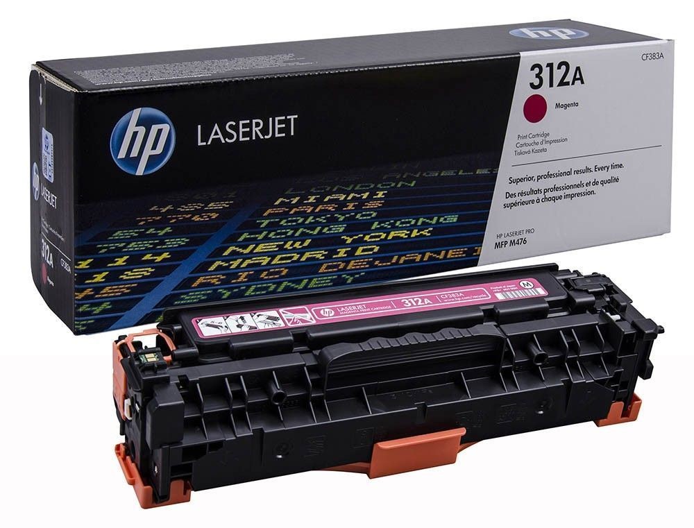 Toner HP 312A Magenta pour vos rapports de réunion LaserJet
