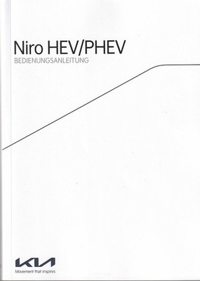 KIA NIRO HEV/PHEV Bedienungsanleitung  2024 Betriebsanleitung Handbuch BA