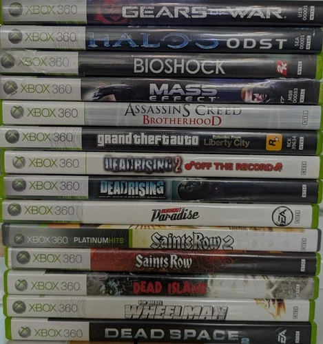 Xbox 360 Games Bundle. 14 Games 12 Complete In Box All Tested