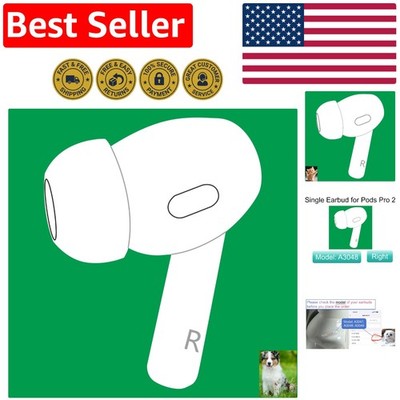 Genuine OEM Right Earbud for AirPods Pro 2nd Gen A3047/A3048/A3049 - Waterproof