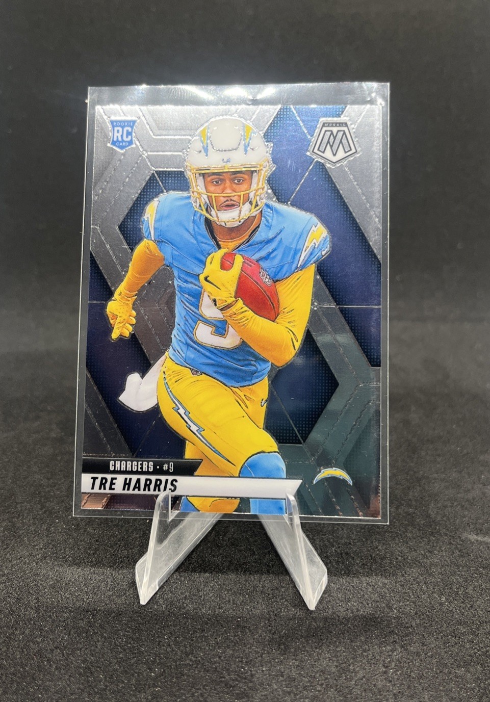 2025 Mosaic Tre Harris #326 Rookie Card (RC) Los Angeles Chargers Base